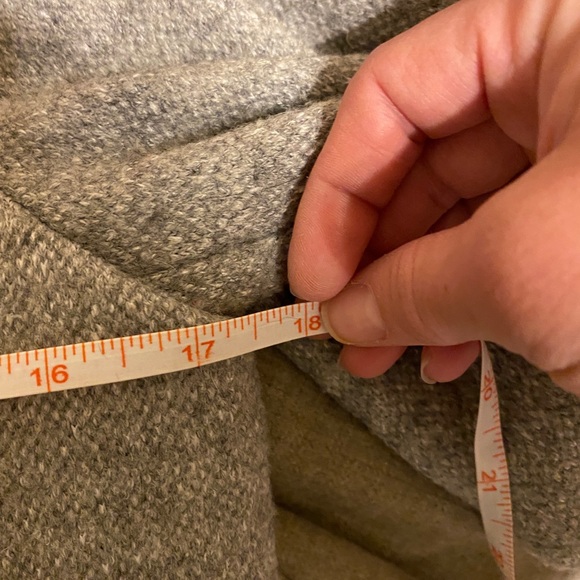 Grey wool Gap moto jacket - Picture 4 of 7